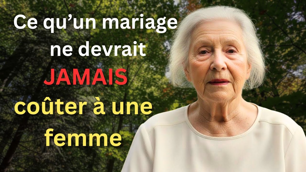 À 88 ans, je comprends enfin ce qu’un mariage ne devrait jamais coûter à une femme