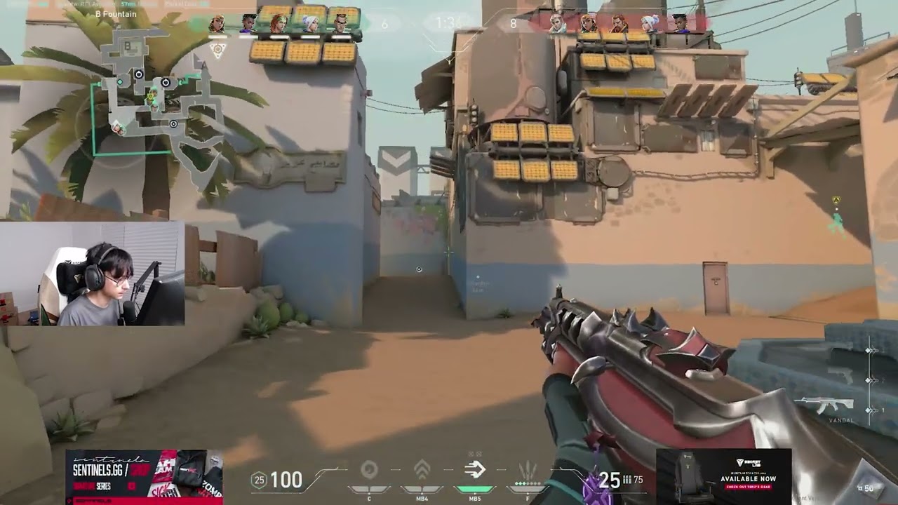 Can you jump peek to TenZ ?