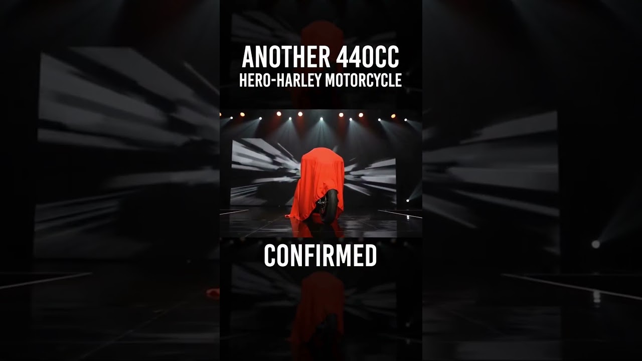 HERO- HARLEY CONFIRMED NEW UPCOMING 440CC MOTORCYCLE