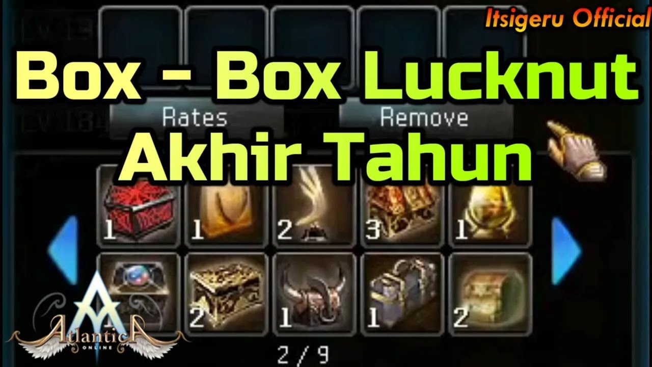 BOX SAMPAH DI ITEM MALL !! - Unboxing Lucky Christmas Package 2020 | Atlantica Online