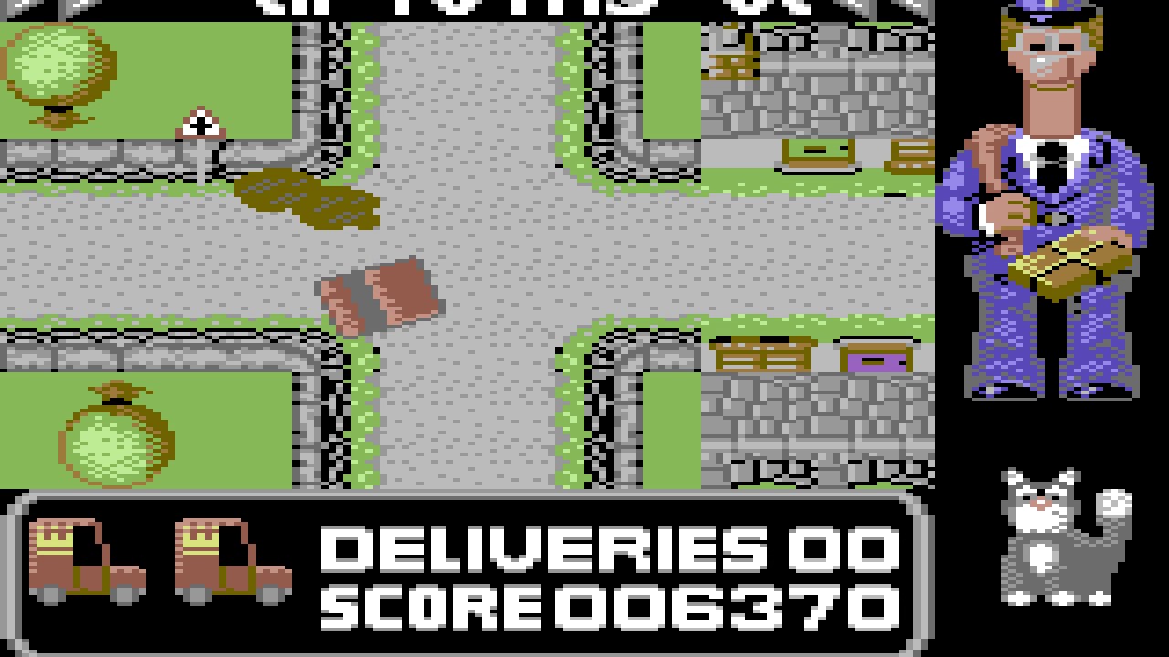 Postman Pat Longplay (C64) [50 FPS]