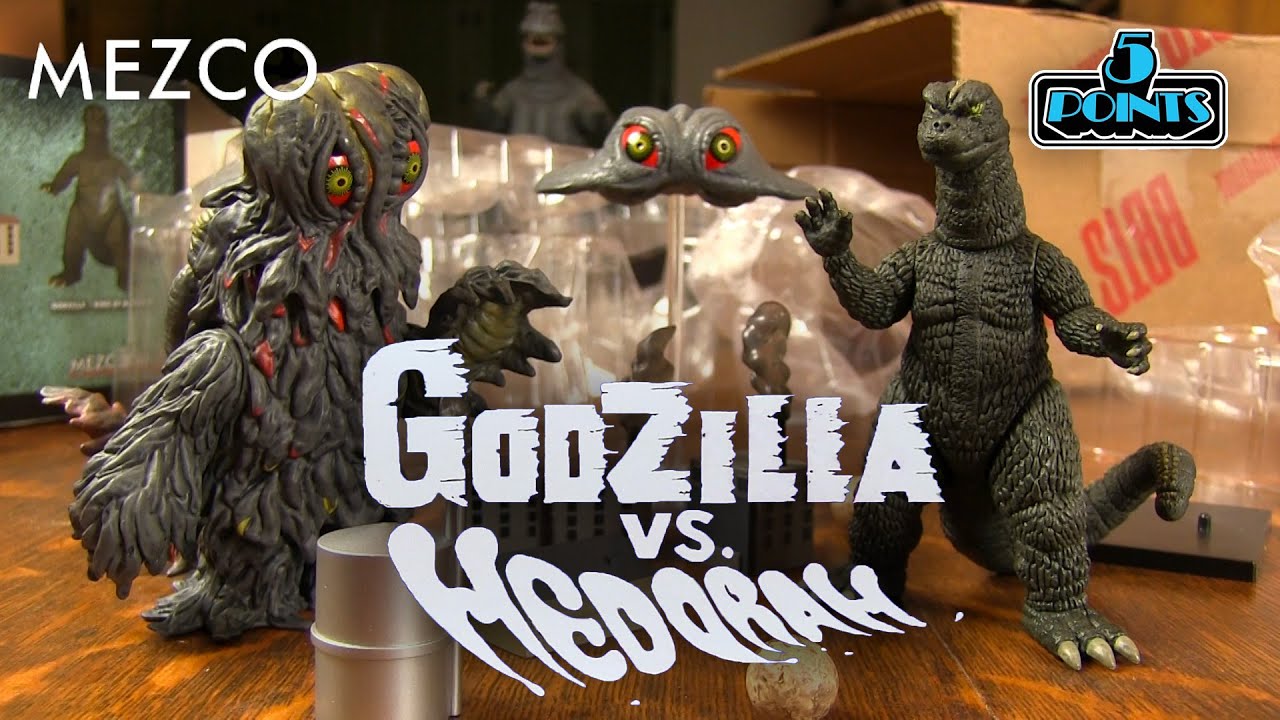 Mezco 5 Points Godzilla vs Hedorah Box Set Unboxing and Review