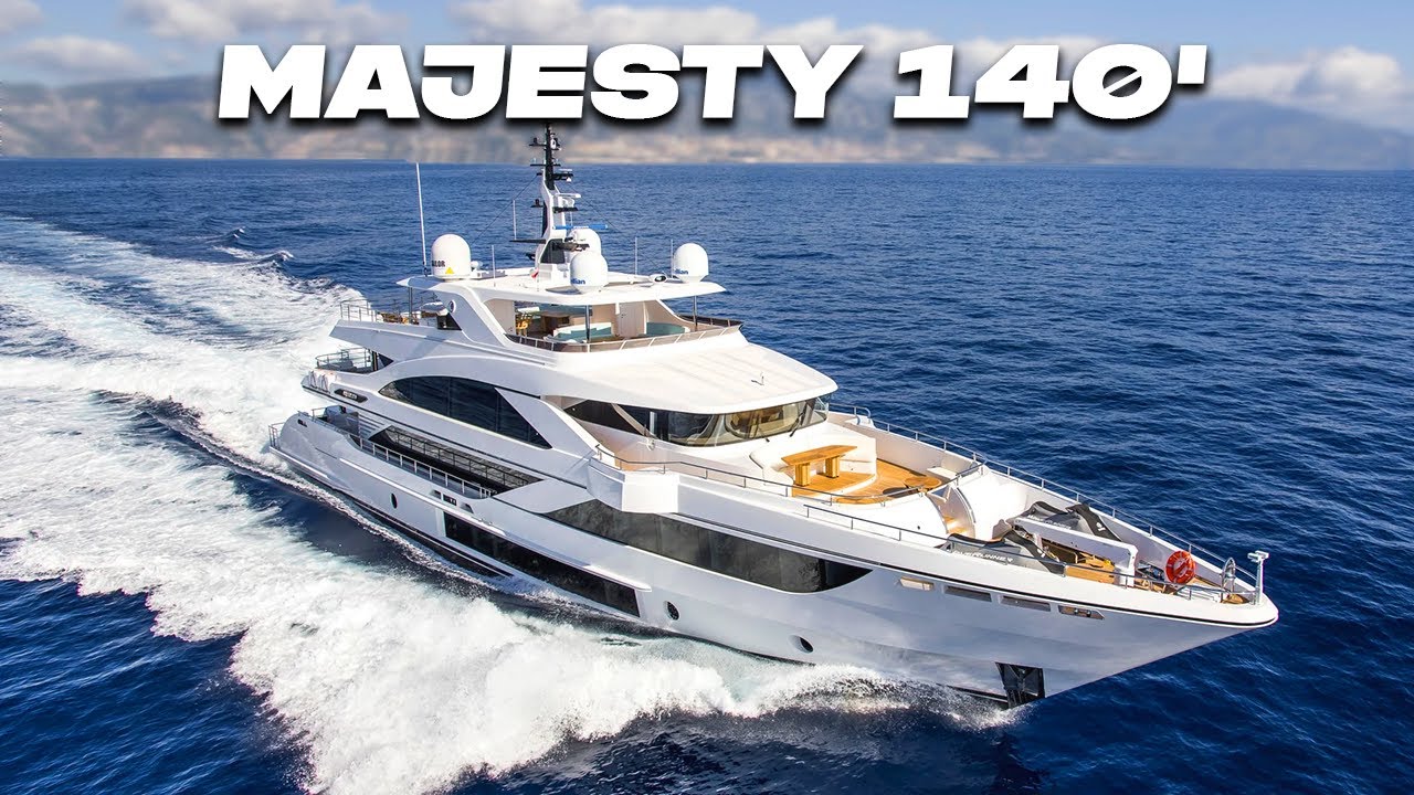 $18.5 MILLION Super Yacht Tour | Gulf Craft Majesty 140' Superyacht
