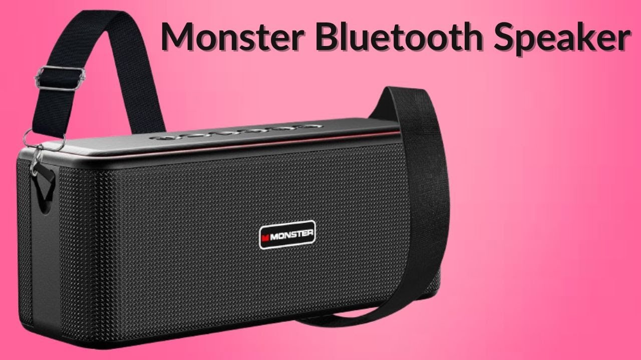 Обзор Bluetooth-колонки Monster Shock Pro