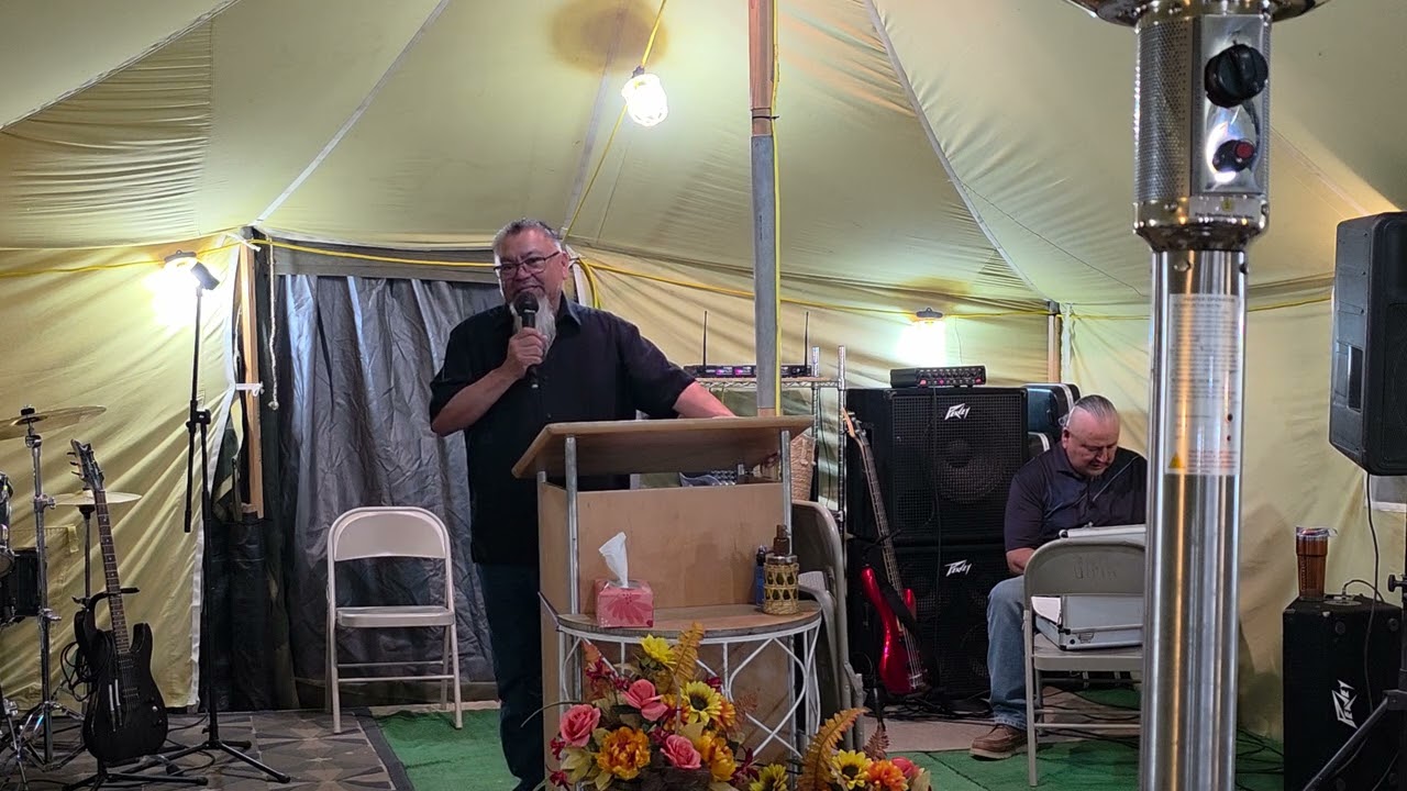 Bob Beaver Preaching @God Is My Rock Ministry Revival in Jones Ranch, NM 