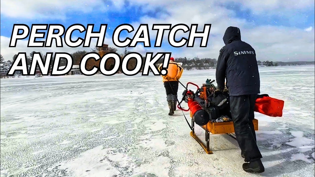 Chautauqua Lake Perch Fishing. CATCH and COOK!