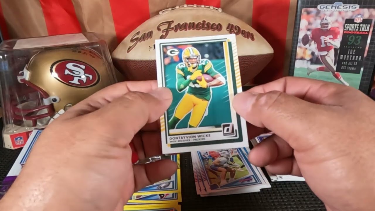 Охота в центре города!!! 24 ​​семейных набора футбольных карточек Donruss 2025 по 1 доллару.