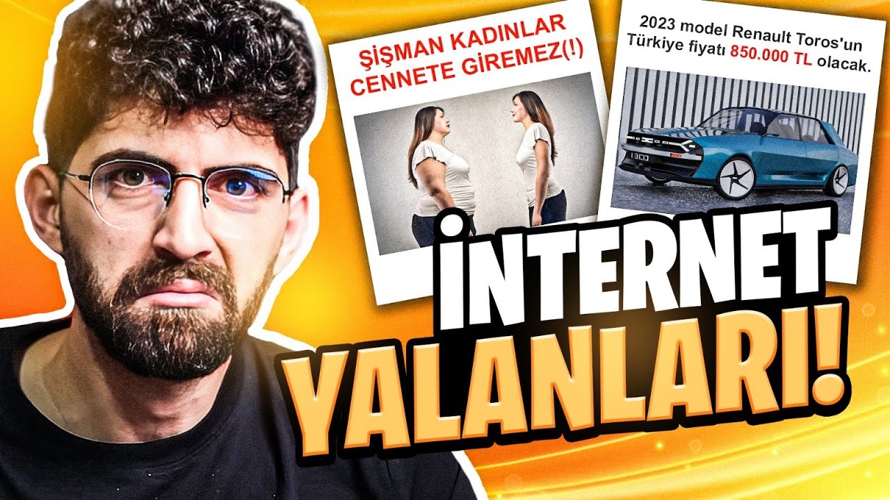 İNTERNET YALANLARI 