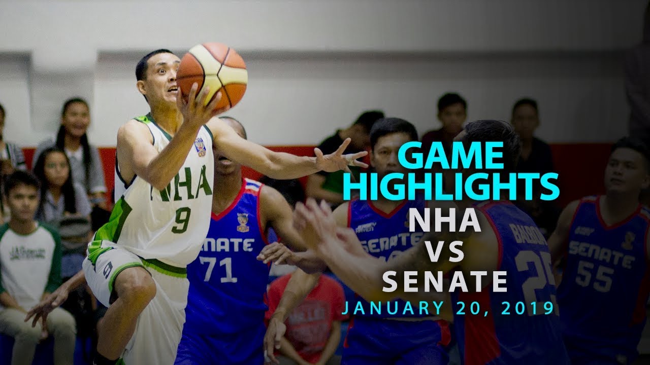 HIGHLIGHTS: NHA vs Senate (January 20, 2019)