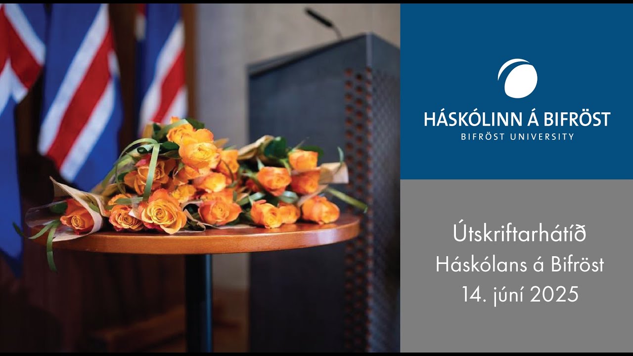 J&uacute;n&iacute; &uacute;tskrift hj&aacute; H&aacute;sk&oacute;lanum &aacute; Bifr&ouml;st 2025