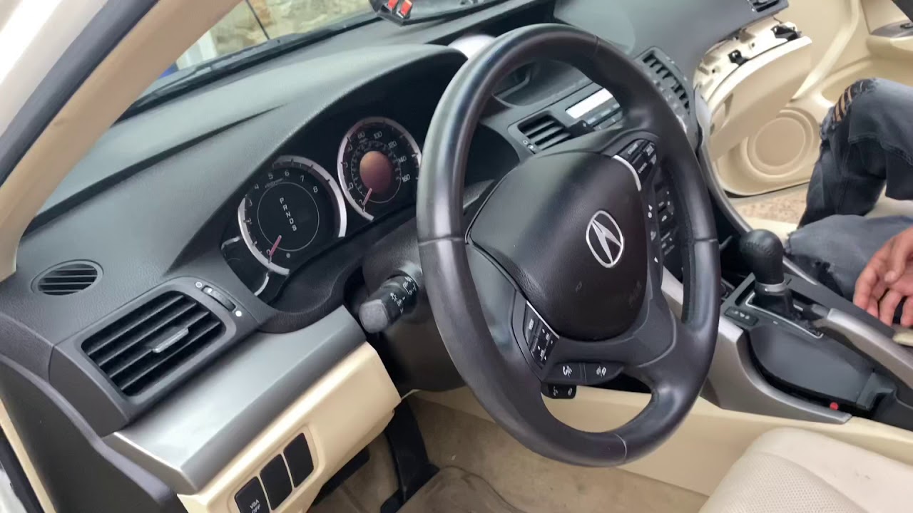 2nd gen tsx 2010-2014 Acura TSX RADIO REMOVAL DOUBLE DIN