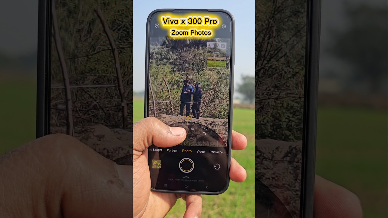 Vivo X300 pro Zoom test 