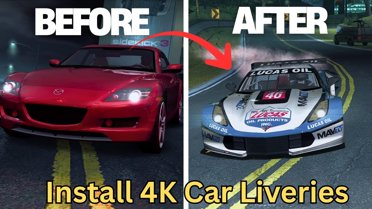 Как загрузить и установить NFS Carbon Redux v2.1.3 + 4K Liveries &ndash; графический мод нового поколения!