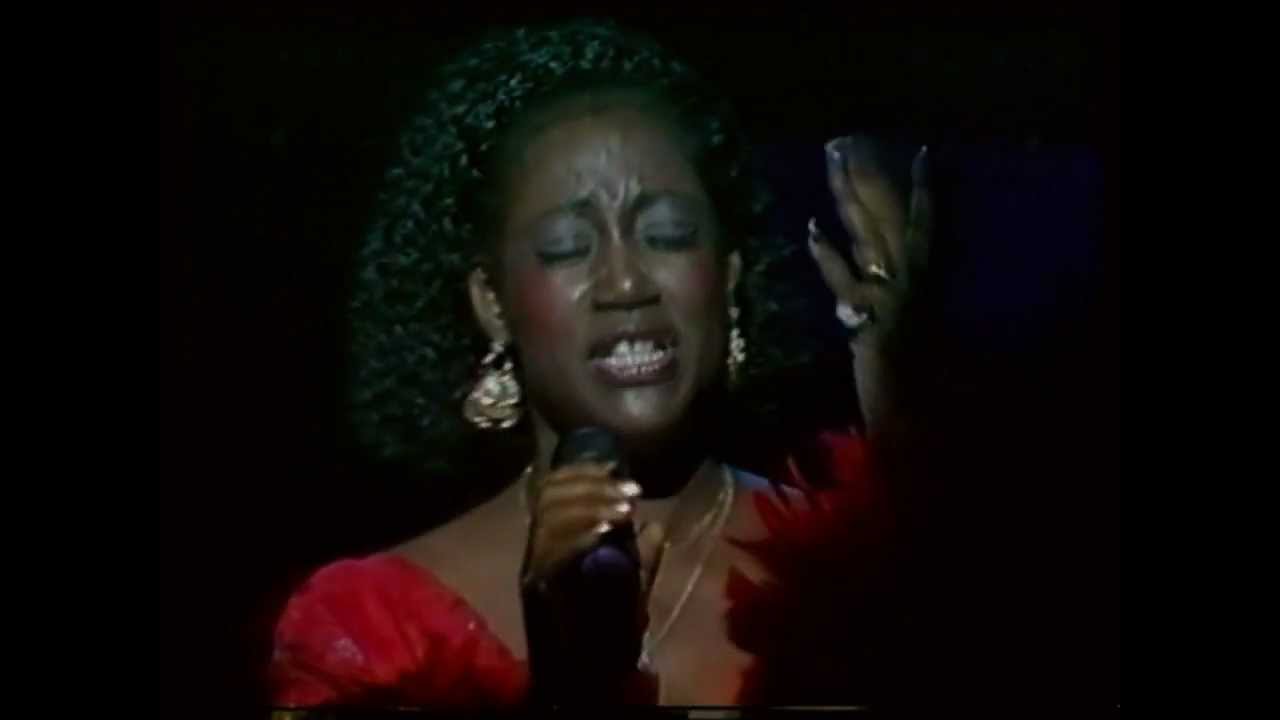 Kim Weston live at the Dominion Theatre, London 1990.