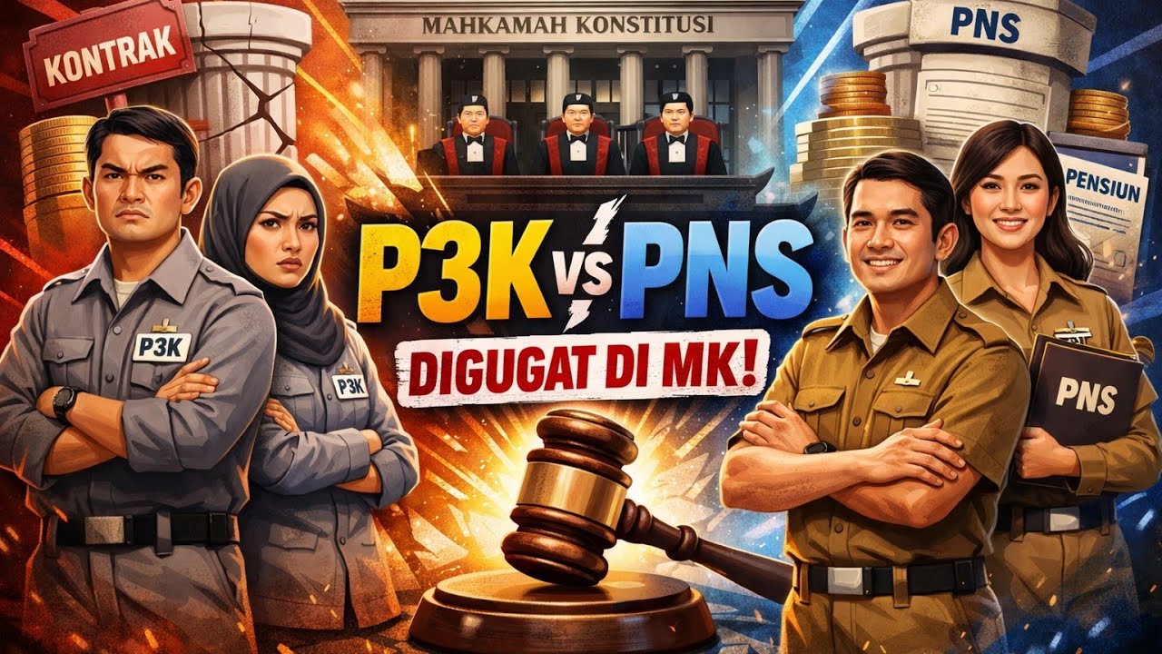 Alasan P3K Gugat Sistem UU ASN ke MK‼️Jika Dikabulkan, Nasib P3K Bisa Berubah Total‼️#infografis