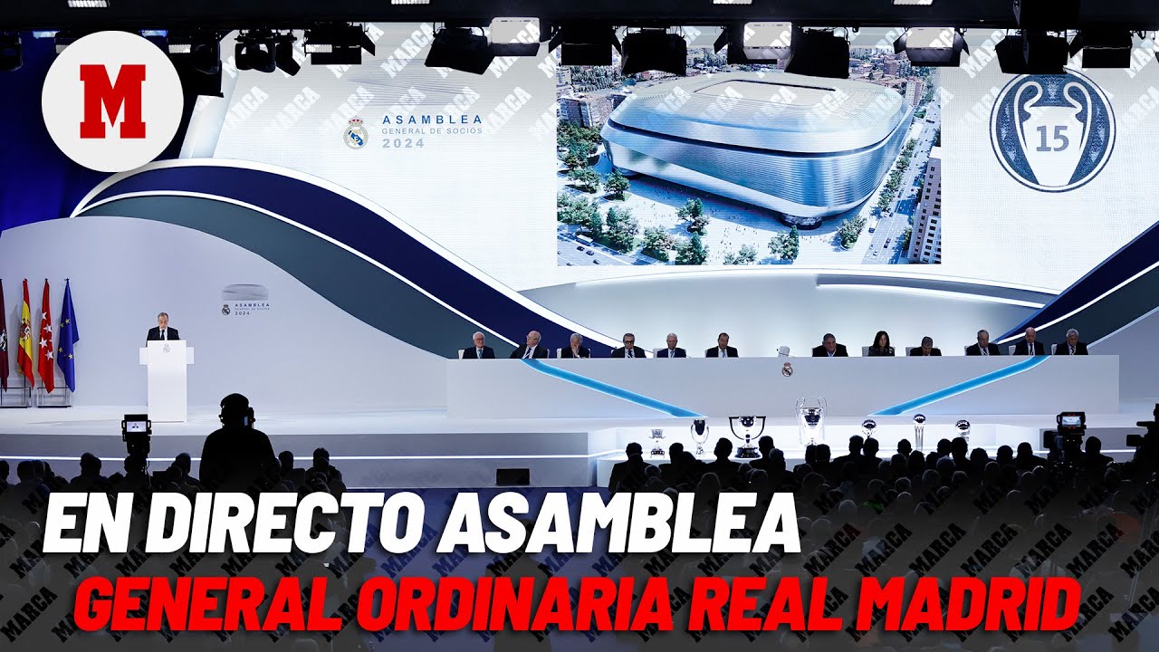 EN DIRECTO I Asamblea General Ordinaria del Real Madrid