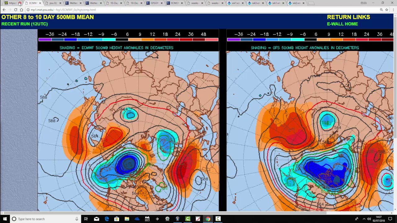 Heatwave Intensifying Further Next Week? (02/07/18)