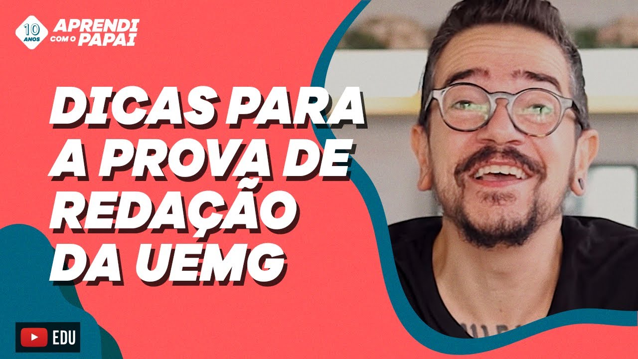 Tutorial e dicas sobre a prova de redação da UEMG