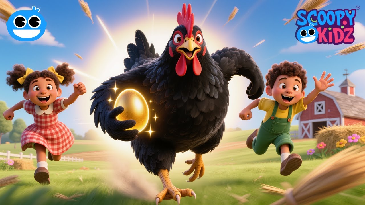 Hickety Pickety My Black Hen  | Fun Nursery Rhyme & Kids Song | Learn, Dance & Laugh!
