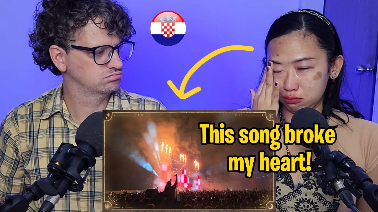 Our Reaction to Čavoglave by Marko Perković Thompson (Zagreb Hippodrome July 2025)