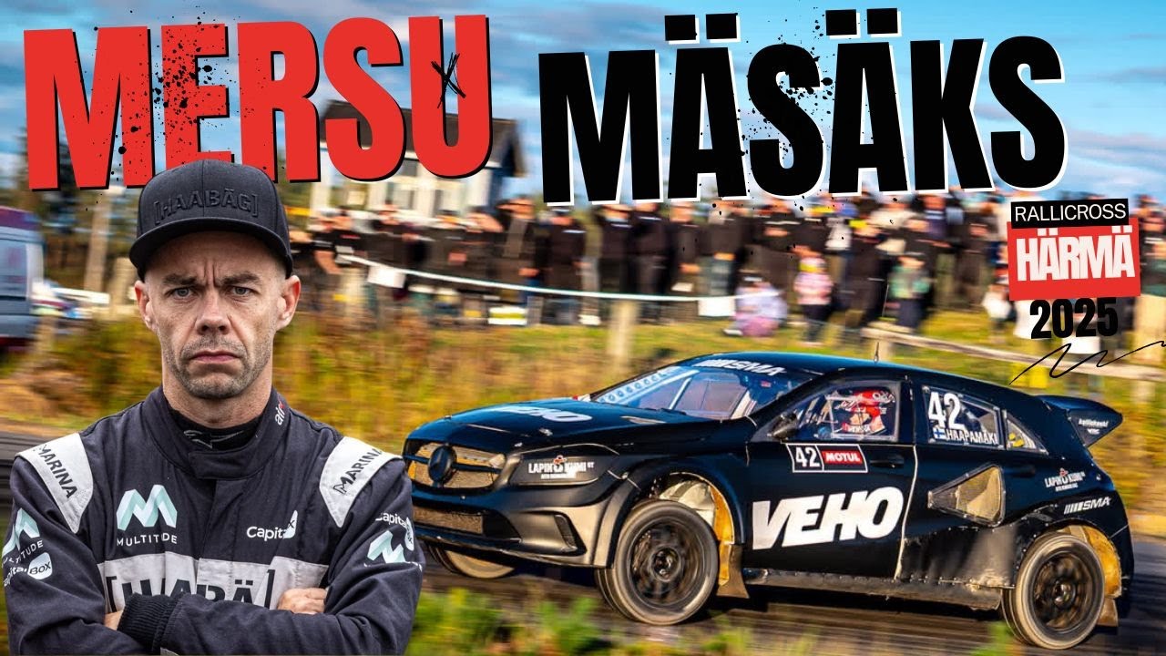 Rallicrossia Härmässä -kuti jäi piippuun!