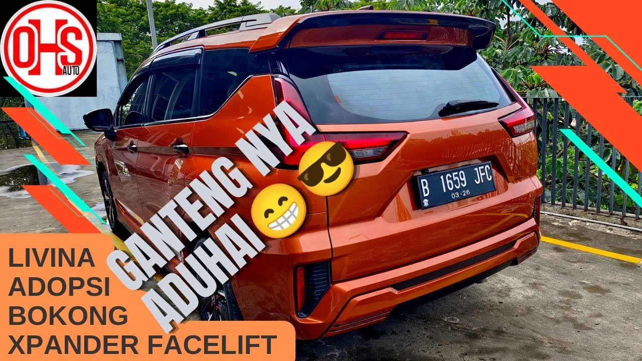 Rubah Tampilan Belakang All New Livina Menjadi Xpander Facelift 2022