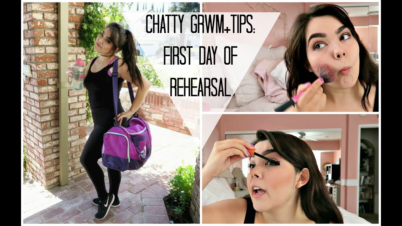 Chatty GRWM+Tips: First Day of Rehearsal | EVITA