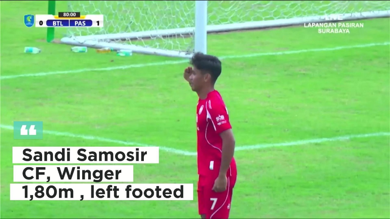 Sandi Samosir - Striker, Winger ⚔️,  Indonesia 🇮🇩 Persiba Bantul