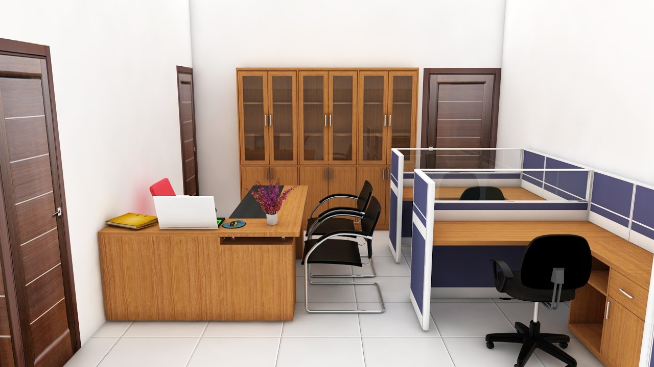 Awesome small office desk setup-2017