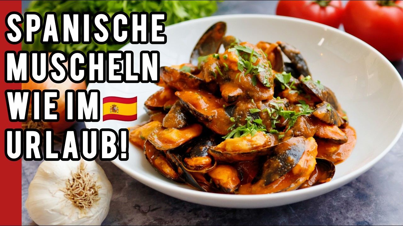 Мидии по-маринарски 🇪🇸 | Рецепт Mejillones a la Marinera | Простой и аутентичный