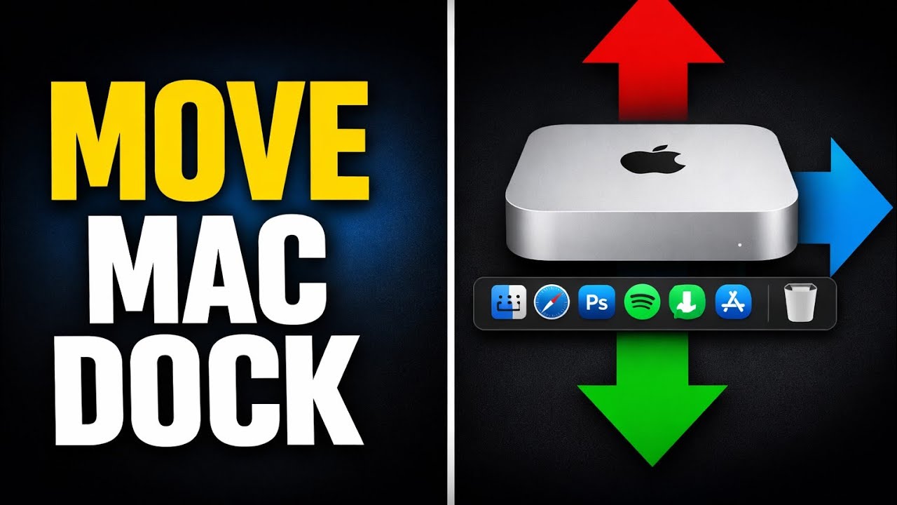 CUSTOMIZE YOUR MAC MINI DOCK: EASY POSITIONING TIPS"