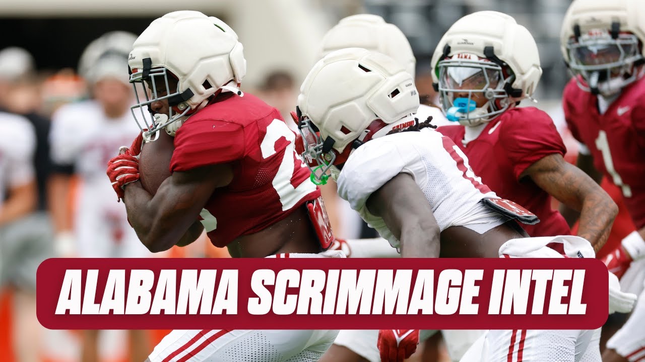 BamaOnLine intel from first preseason scrimmage | Alabama Football