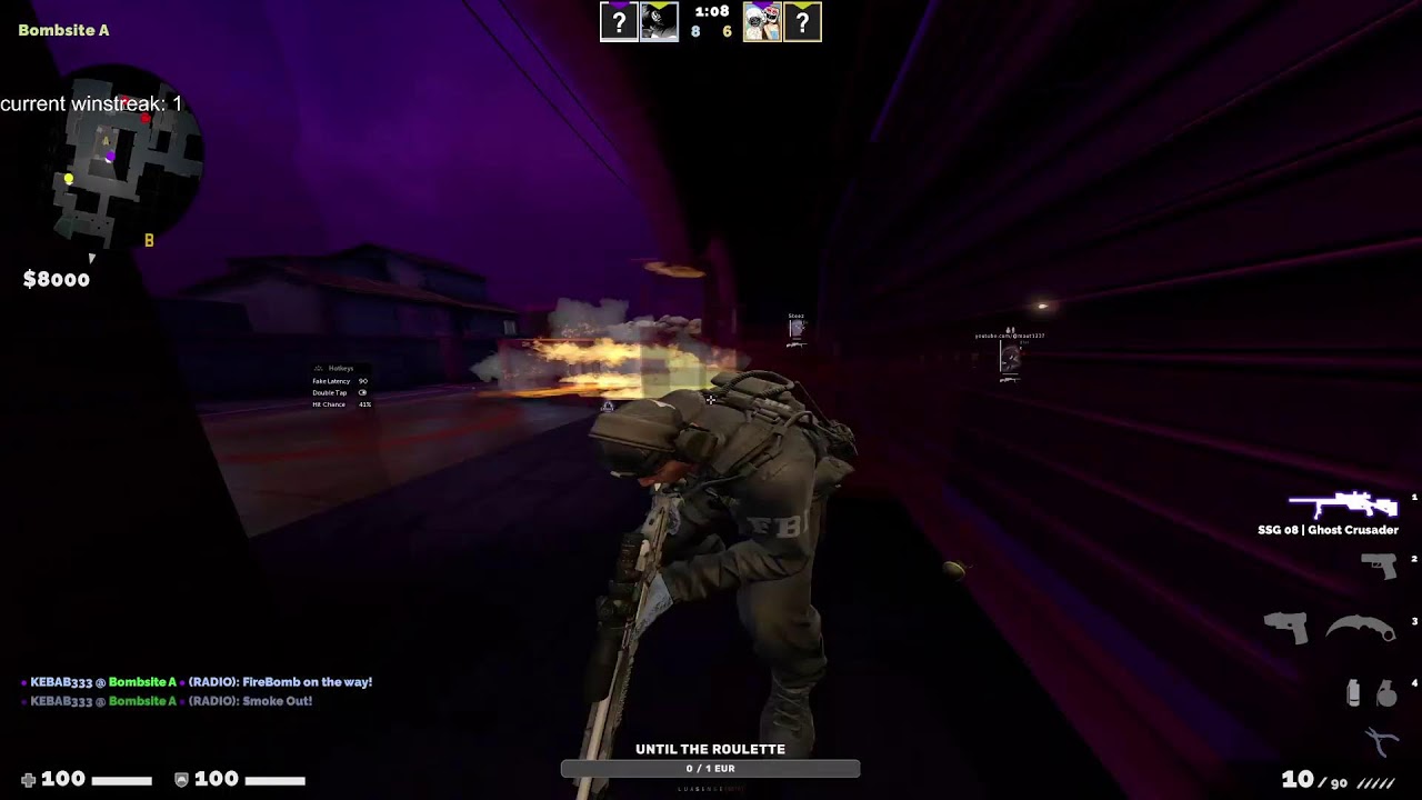 Unmatched.gg 2v2s with sata / roulette (nl sub, unm keys, cfgs, setts)