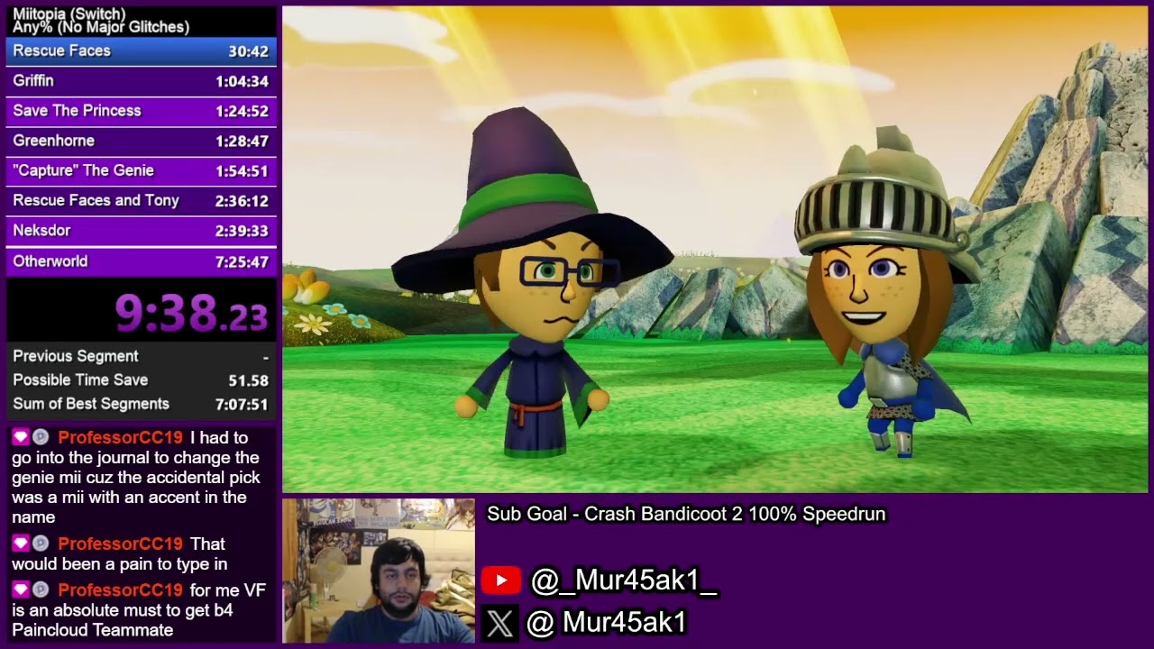 Miitopia - Any% NMG (7:21:27)