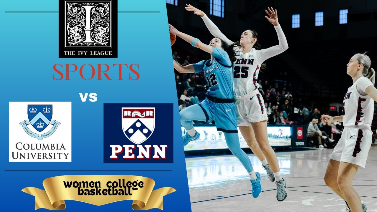 Columbia vs Penn NCAA Women's Basketball Game Full Replay 2025