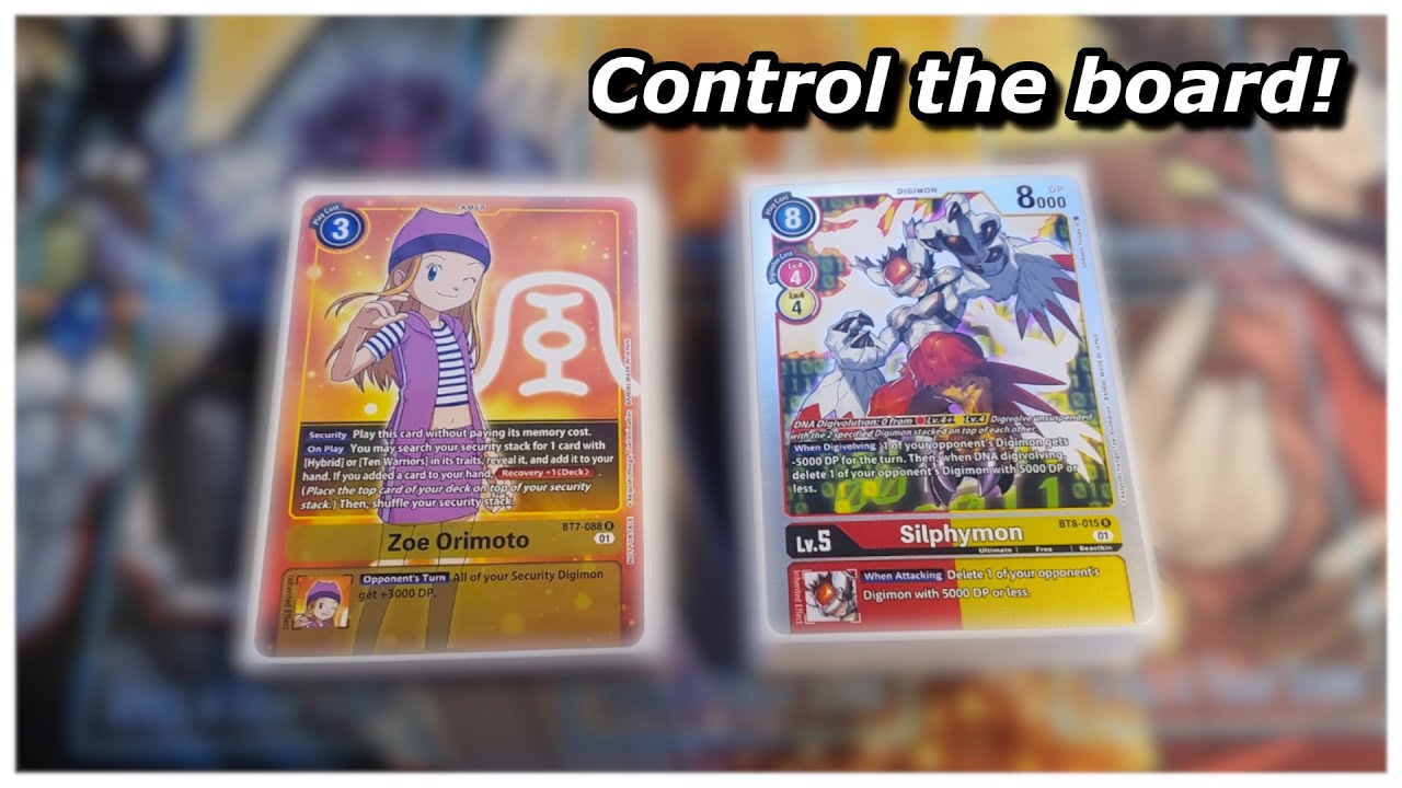 Silphymon Turbo! Yellow/Red Hybrid Deck Profile | Digimon TCG BT8