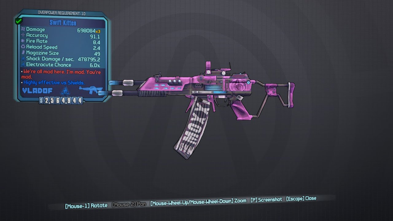 Borderlands 2 Top Gear - The Kitten