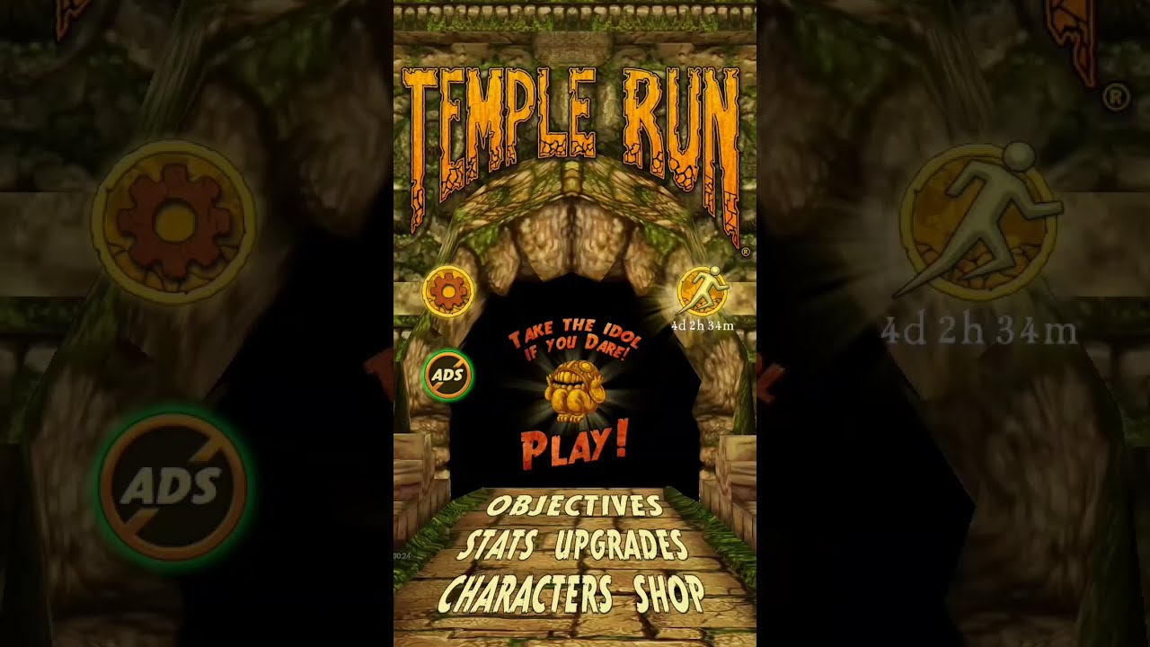 TEMPLE RUN GAME 🎮 ANDROID PLAYED VIEW PART 3