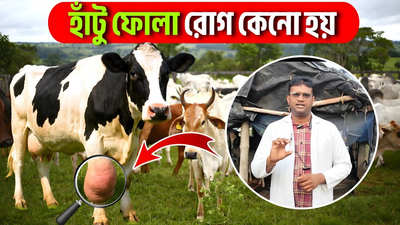 গরুর হাঁটু ফোলা রোগ কখন ও কেনো হয় || Cow Treatment || Dairy Farming Training