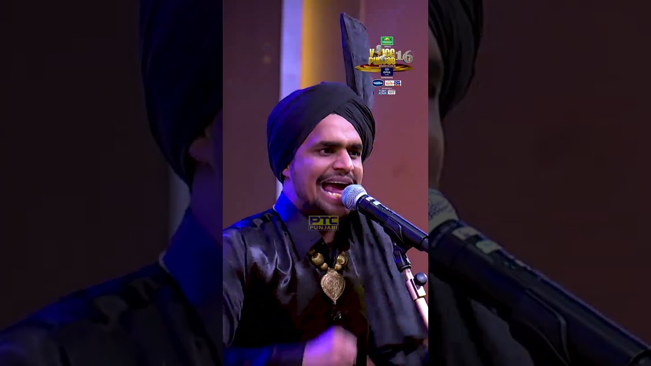 Rishi Rashpal performance in Folk Song round at the Grand Finale of Voice of Punjab 16.