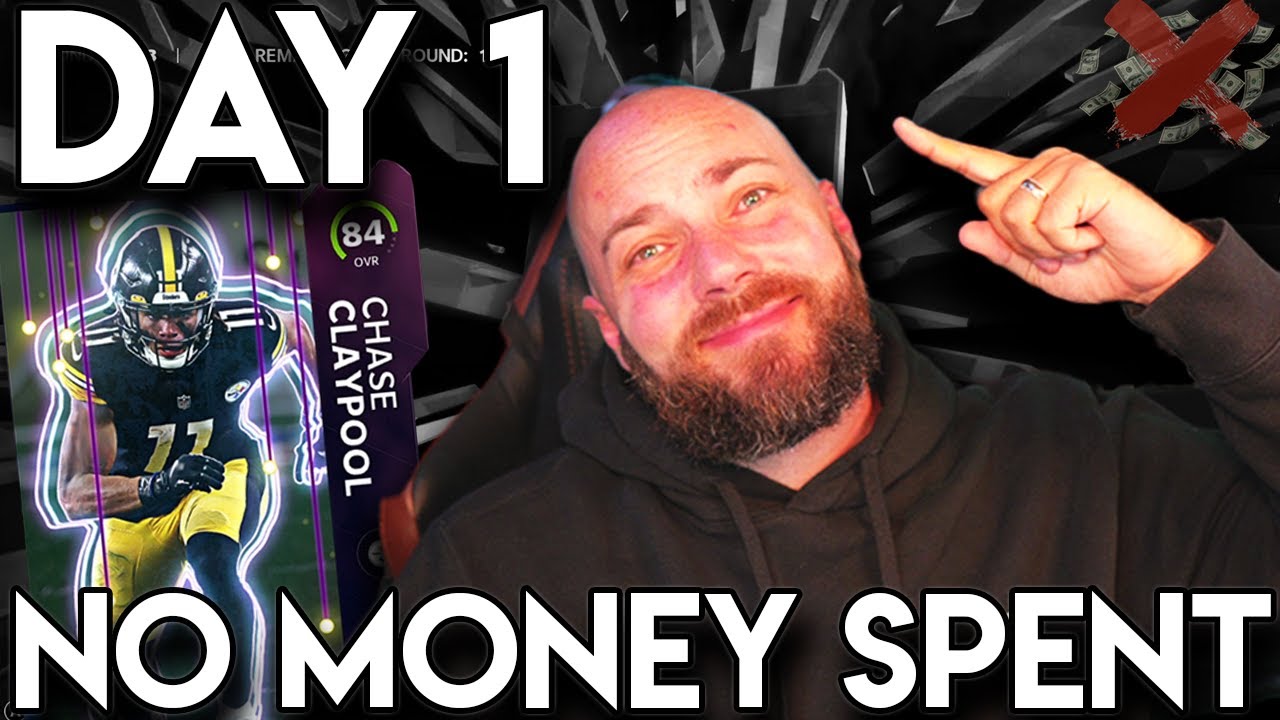 MY PLAN FOR DAY 1 OF MADDEN 22 ON NO MONEY SPENT!