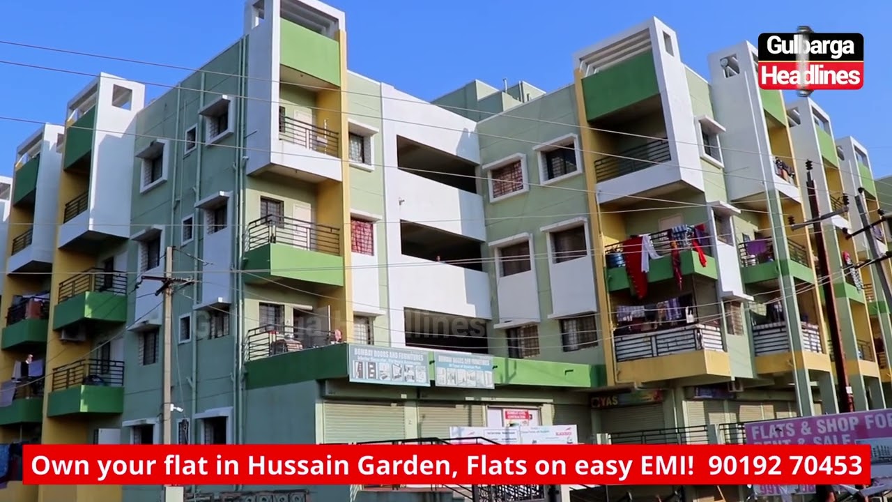Own your flat in Hussain Garden &mdash; Flats on easy EMI!