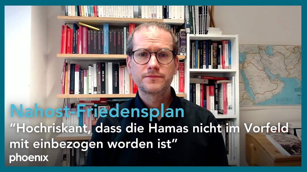 Nahost-Experte Jan Busse zum Friedensplan | 30.09.25