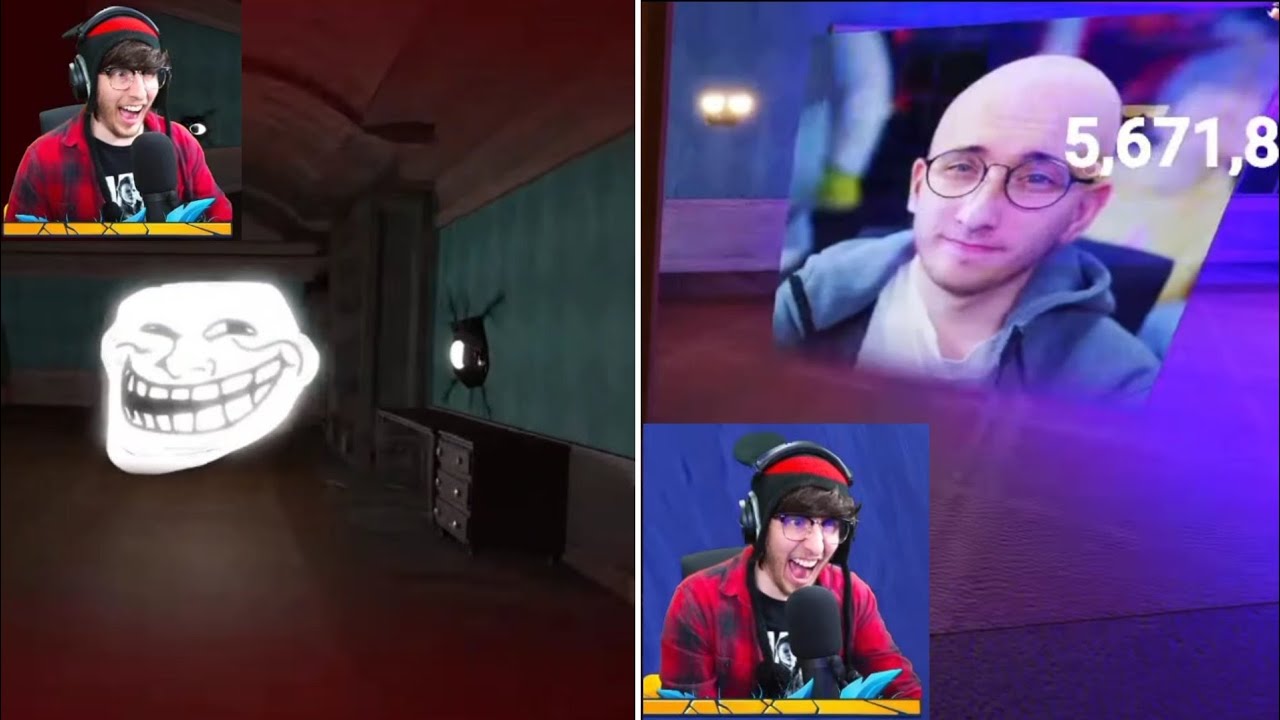 Doors Dev trolling Kreek and Spawning Trollface and Bald Kreek himself