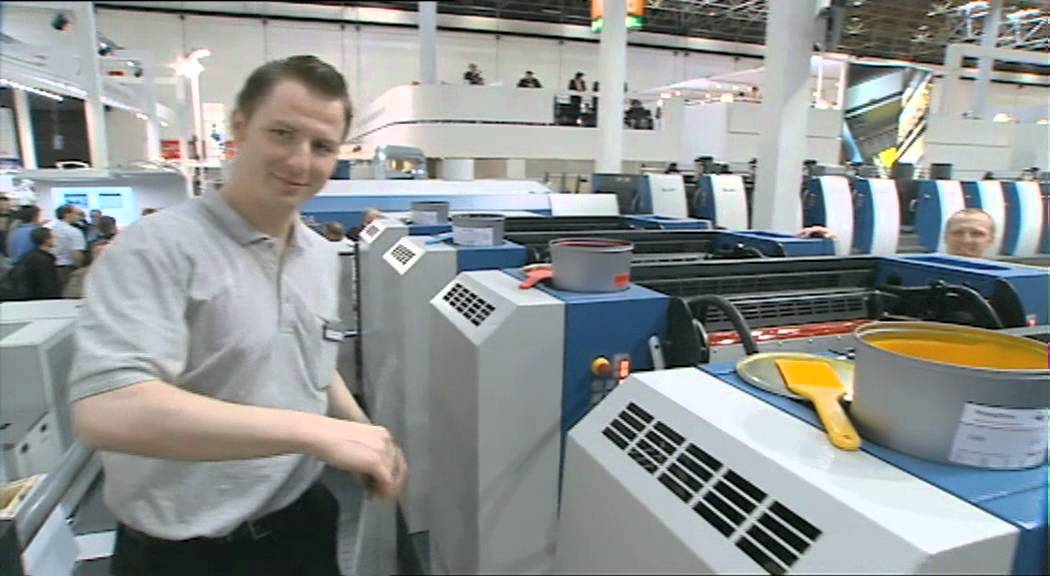 KBA Rapida 76 - Live at drupa 2012