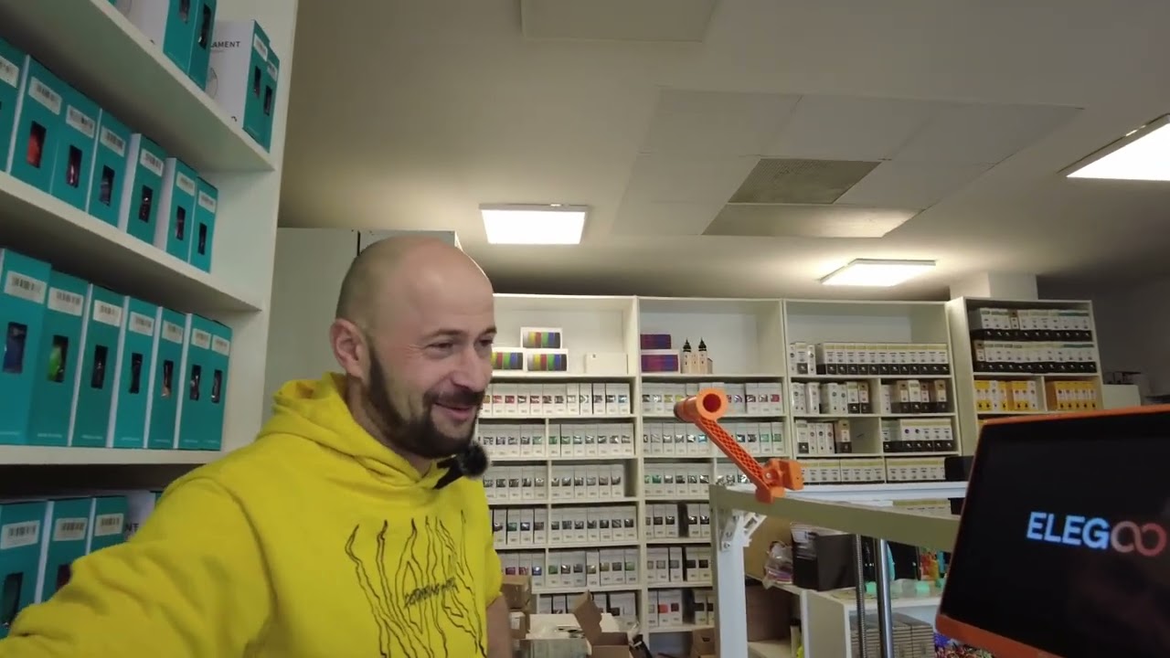 Wielka drukarka 3D - Elegoo OrangeStorm Giga - Spontanicznie złożona i uruchomiona 😊