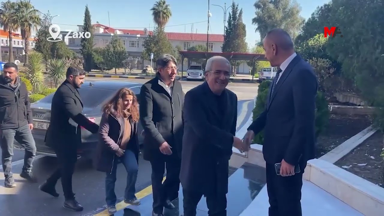ROJAVA’YA GİDECEK HEYET ZAXO’YA VARDI