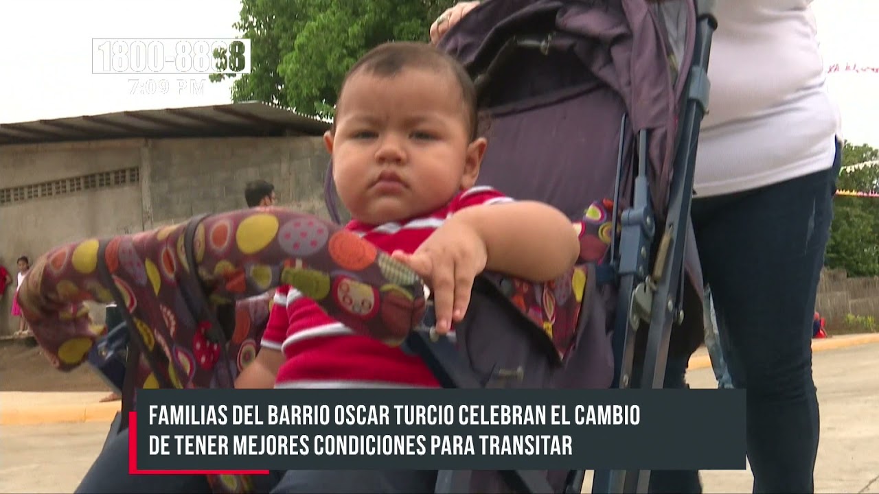 De un basurero a una calle de concreto: el cambio del barrio Oscar Turcios - Nicaragua