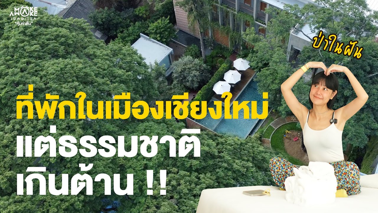ที่พักในเมือง แต่ธรรมชาติเกินต้าน !! พราวภูฟ้า เมืองเชียงใหม่ | Make Awake 