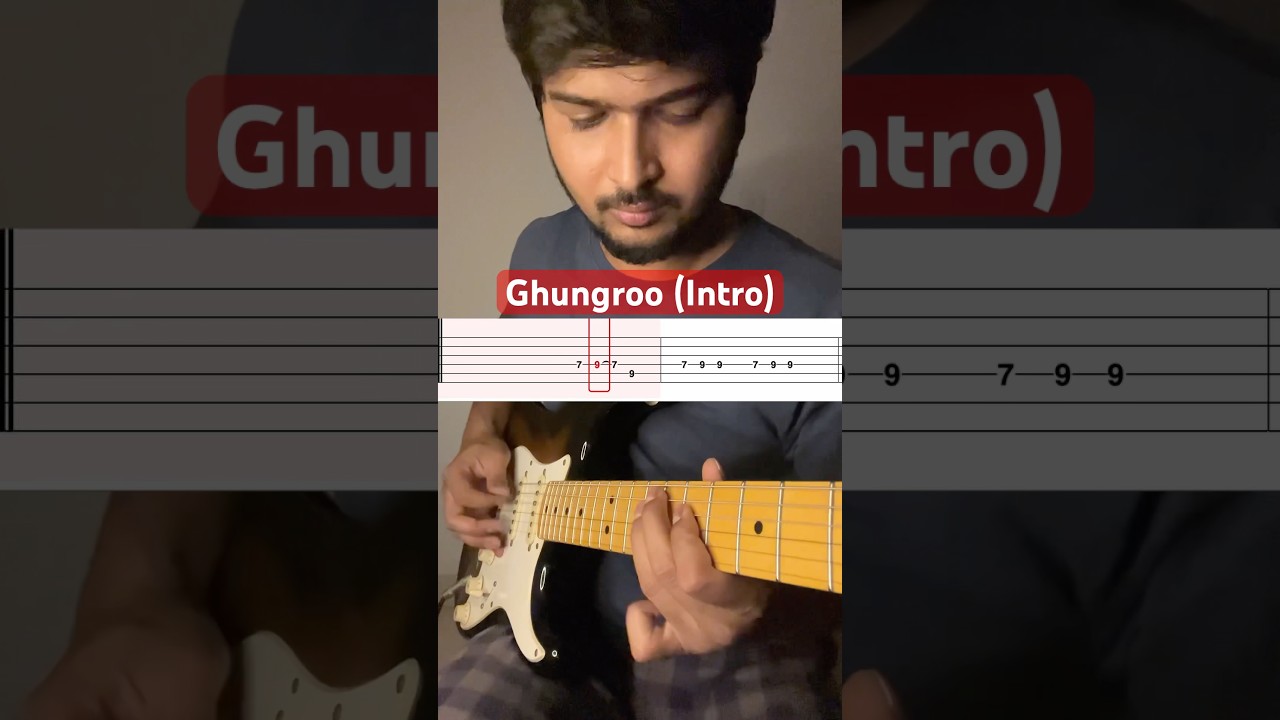 Comment to request a song. Tabs download link in description. Ghungroo guitar intro tabs. Movie: War